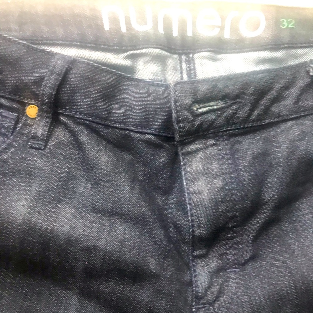 Denim numéro never wear non stretch straight leg size 32